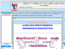 Tablet Screenshot of cerettinfesta.it
